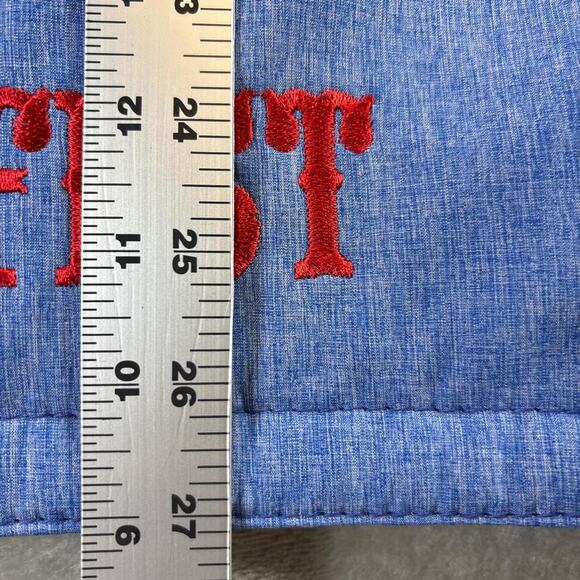 blue and black softshell jacket for the Vegas Tuffest Jr. World Championship - Picture 6 of 7